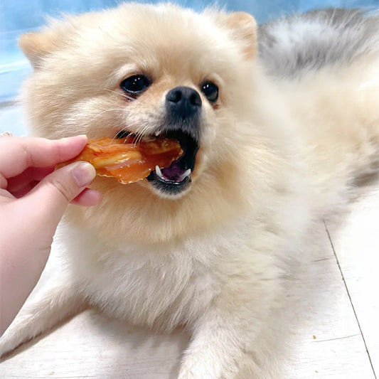 Natural Rawhide Chicken Breast Dog Treats – Healthy, Easily Digestible (200g/400g